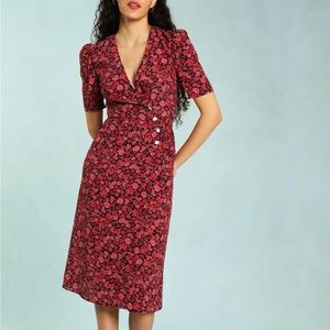 NWT Rouje Gabin Roses sz 38